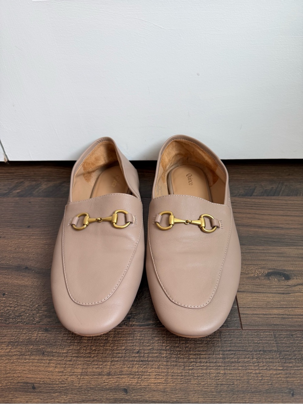 Quince Women’s Italian Leather Horsebit Loafer Soft Brown Size 9 - Picture 6 of 13
